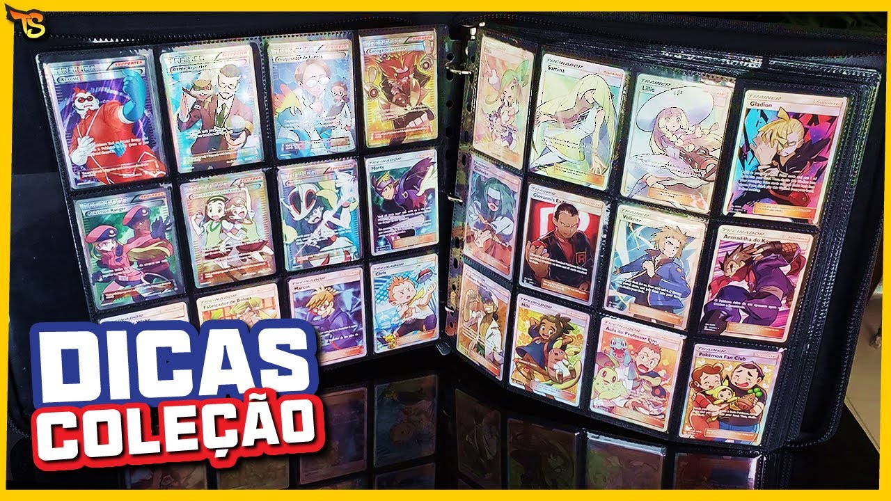 Todas as cartinhas Pokémon: Como organizar e armazenar sua coleção!