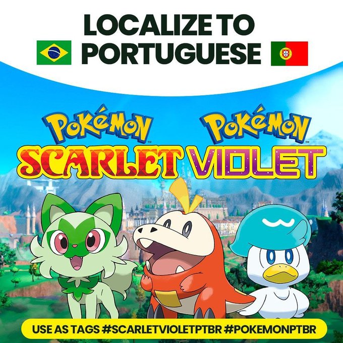 Quer jogar com Pokemon Scarlet tradução? Saiba se é possível curtir o game em português.