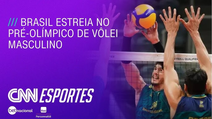 Pré-olímpico de vôlei 2024:Brasil joga hoje, acompanhe ao vivo.
