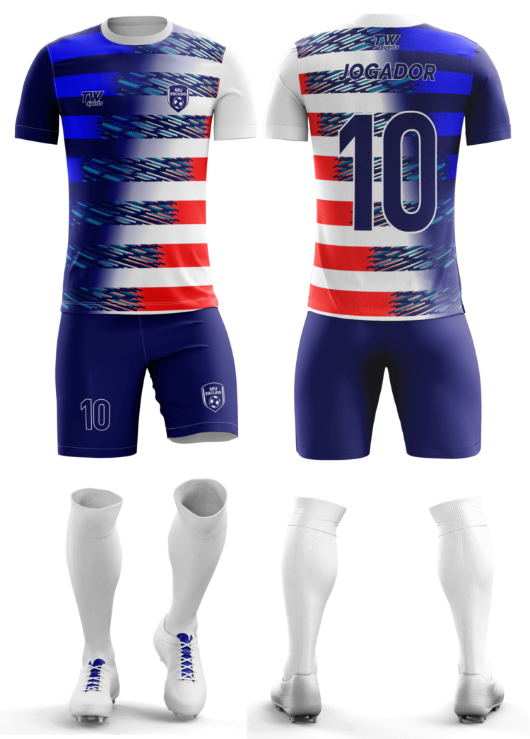 Qual o melhor tecido para uniforme de futsal masculino? Guia de materiais confortáveis.