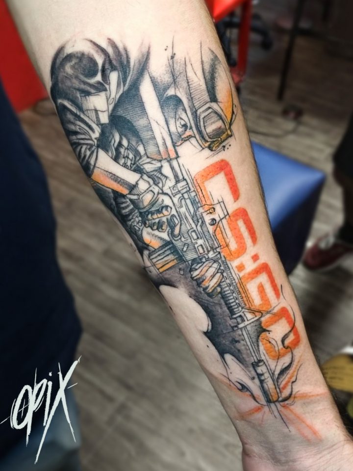 Tatuagem CS GO: Significados e estilos para você se inspirar.