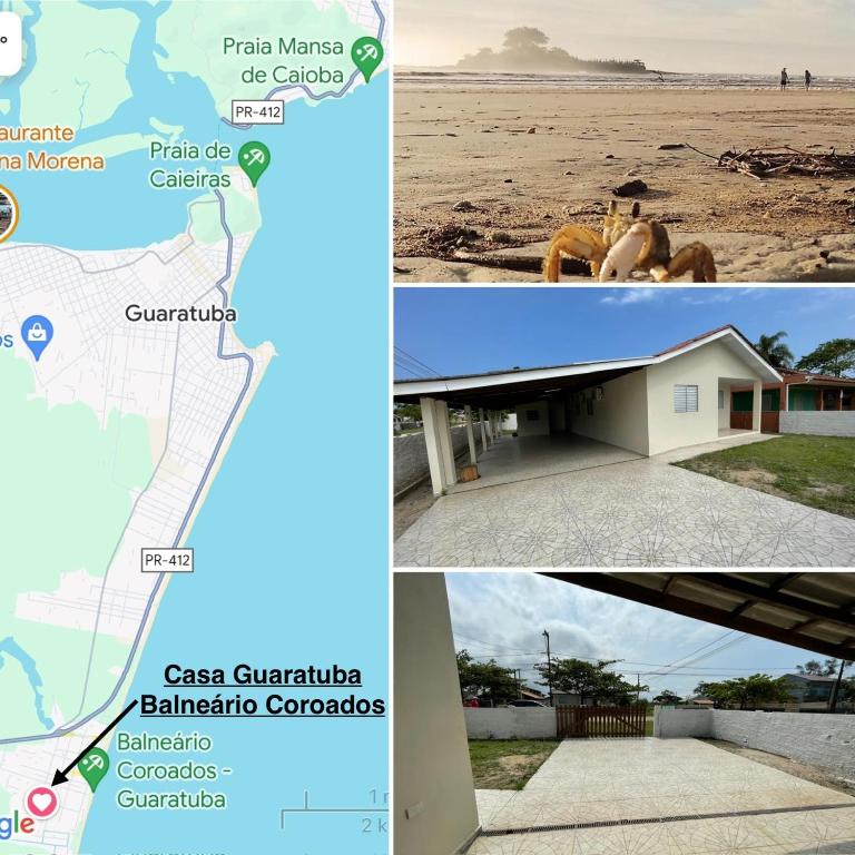 Balneário Coroados - Guaratuba - Guaratuba PR: Preços de pousadas e hotéis.