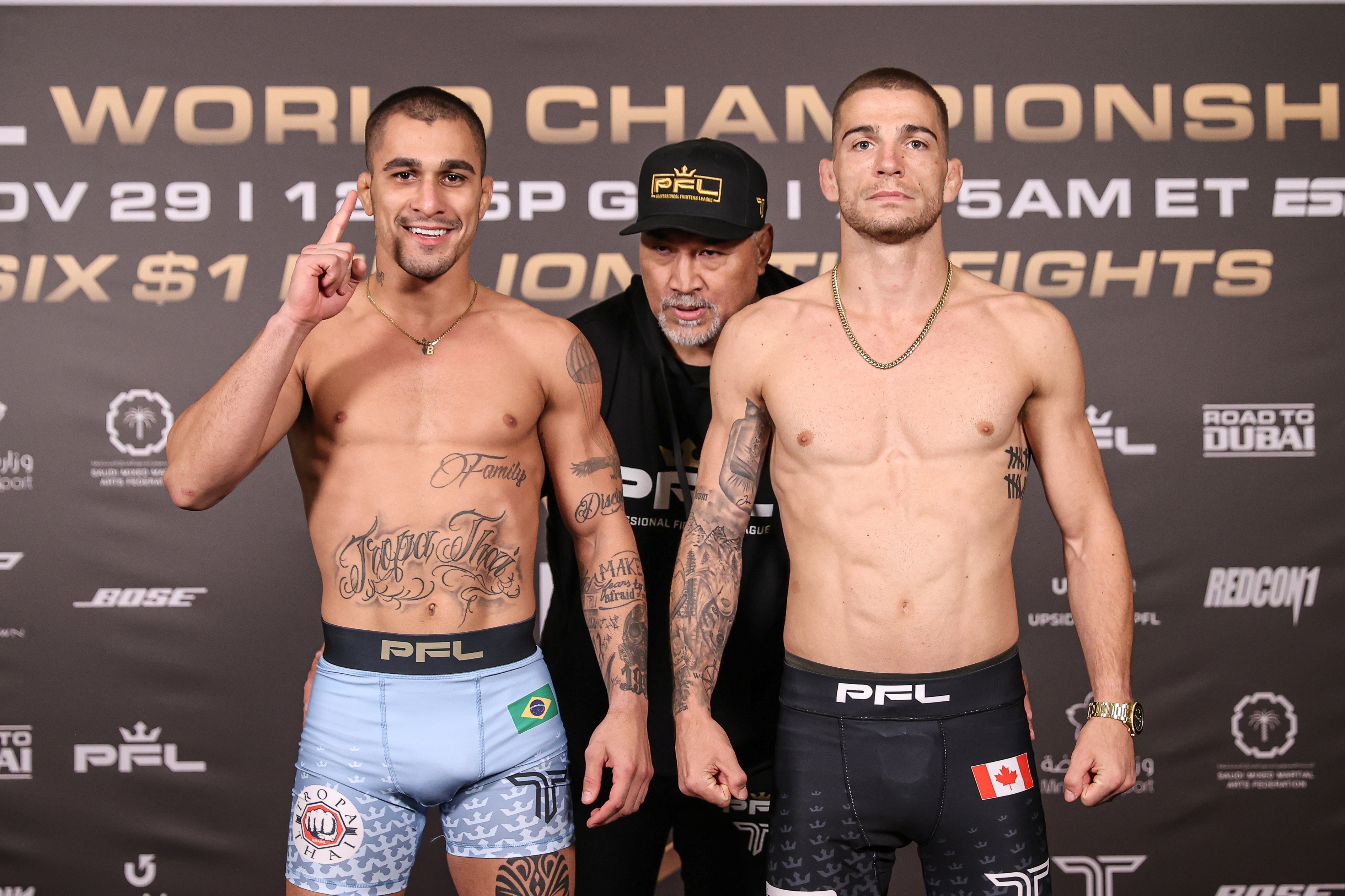 Estatísticas de vitórias de brasileiros no PFL: Confira os números atualizados do evento.