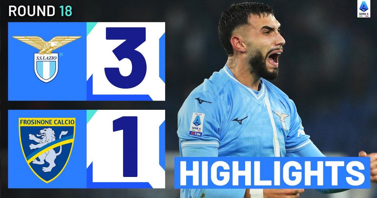 Análise das classificações de Lazio x Frosinone Calcio: quem está melhor na tabela?