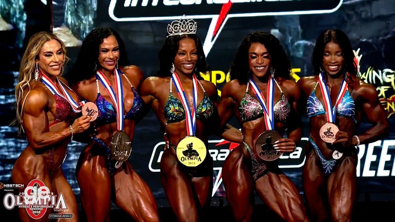 Entenda as categorias femininas fisiculturismo: Bikini, Wellness e Figure explicadas.