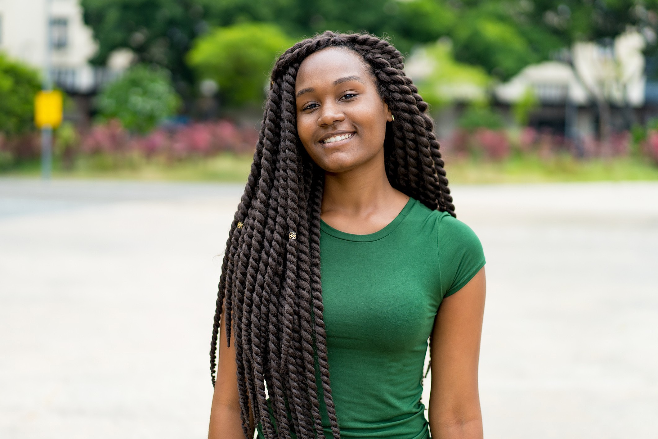 Quanto tempo duram as box braids verde? Saiba tudo sobre a manutenção desse penteado.
