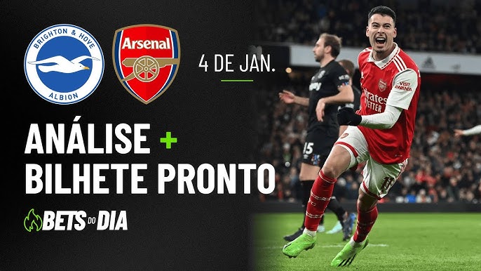 Brighton x Arsenal: Análise das classificações e chances de vitória