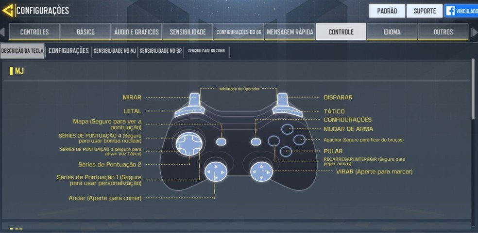 Mapear Call of Duty Mobile no celular passo a passo: Domine os controles do jogo!