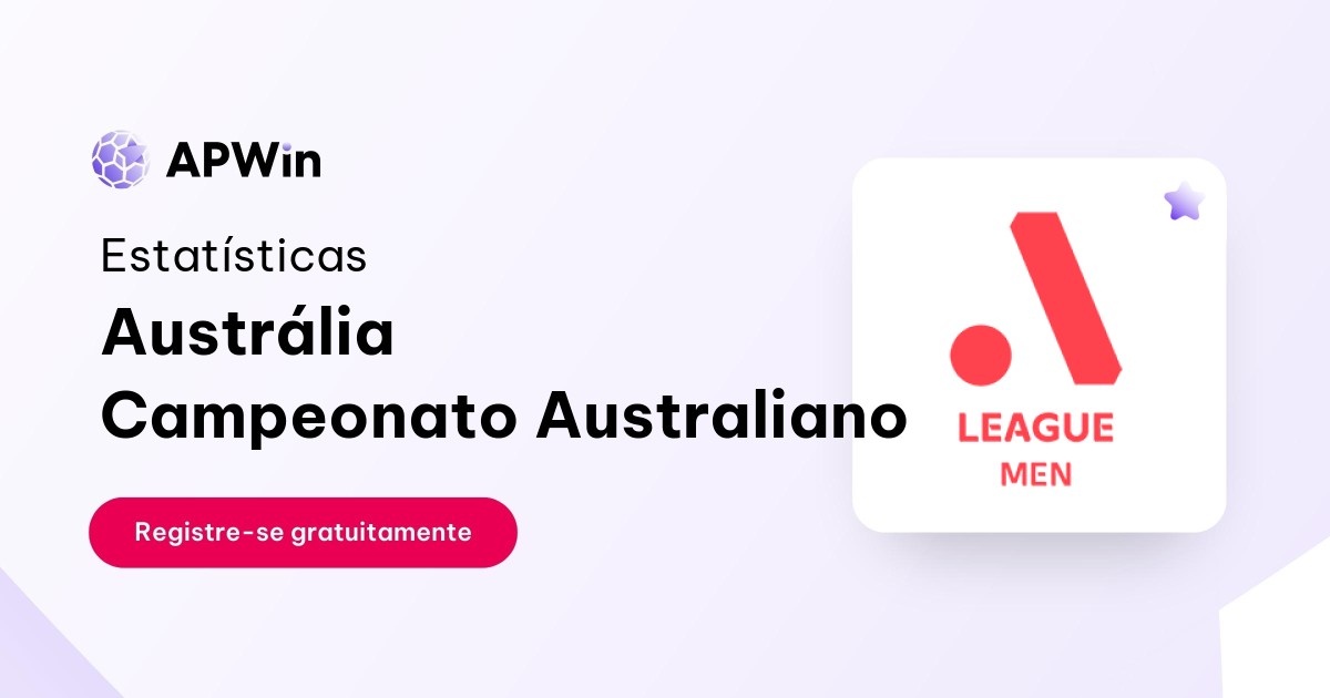 Classificação do campeonato australiano: veja aqui a tabela atualizada na hora.