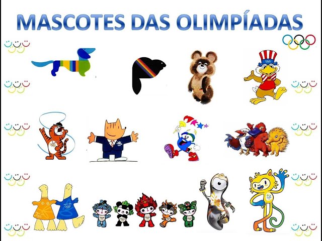 Quais são todos os mascotes das olimpíadas mais famosos? Confira a nossa lista e relembre grandes momentos.