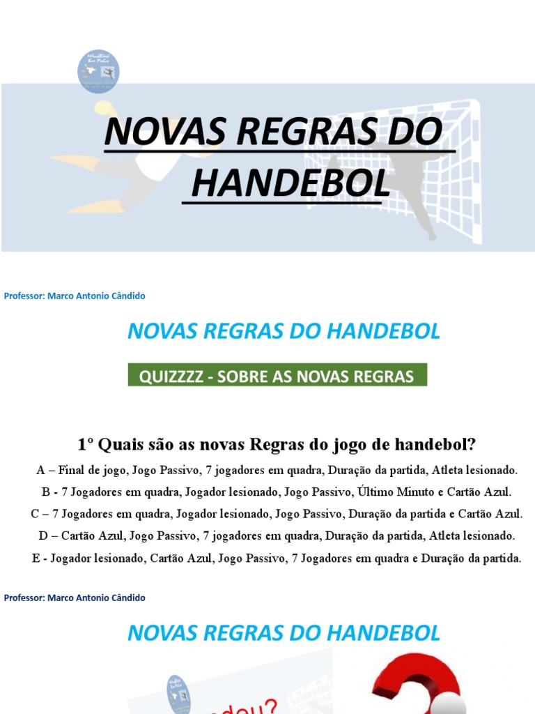 Regras do handebol oficial atualizadas: Saiba o que mudou e como jogar corretamente agora.