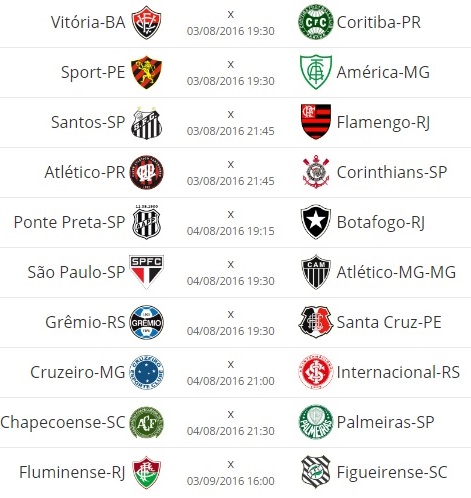 Vai ter jogo do Brasileirão amanhã? Saiba quais times jogam e onde assistir ao vivo.