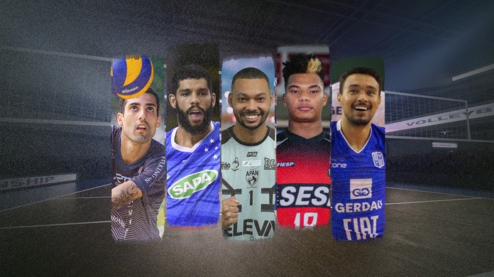 Quem será o MVP da Superliga Masculina? Veja agora os favoritos ao prêmio.