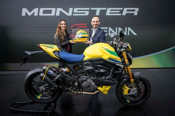 Ducati Monster Senna chegou com tudo! Veja os detalhes desta máquina.