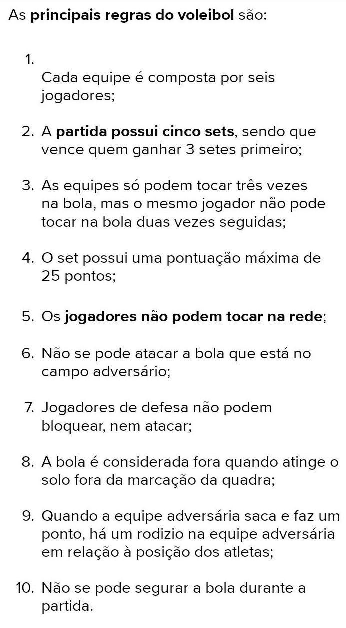 Quais são as voleibol todas as regras? Descubra os pontos principais aqui.