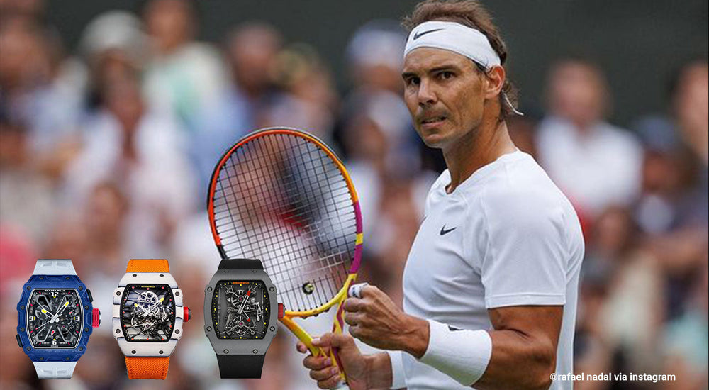 Rafael Nadal e seus relógios: Descubra a coleção!