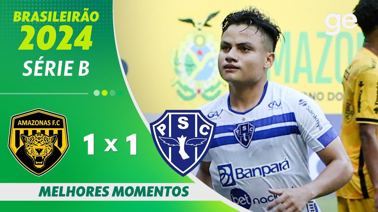 Amazonas FC x Paysandu: Avaliação individual dos jogadores, confira as notas.