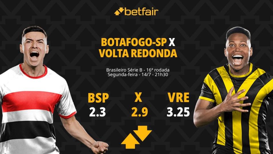 como estão classificações de volta redonda futebol clube x botafogo confira análise