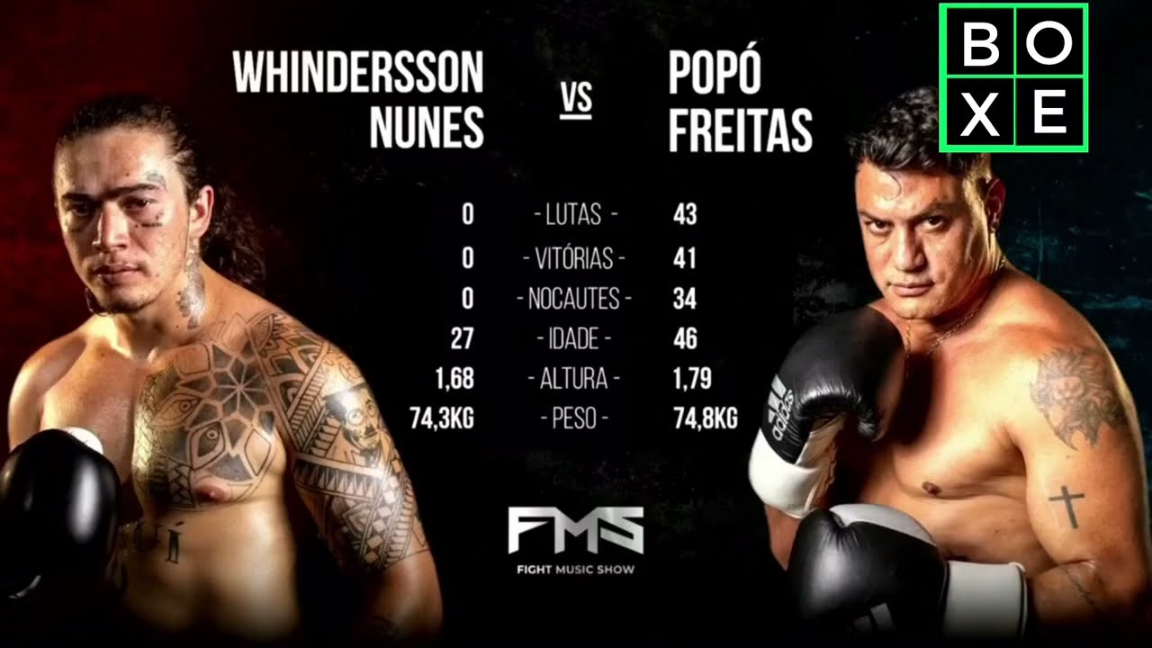 Popo vs Whindersson Nunes vale a pena? Veja análise e vídeos da luta