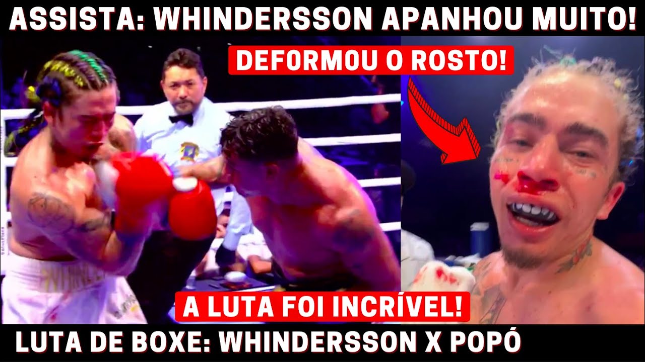 Popo vs Whindersson Nunes vale a pena? Veja análise e vídeos da luta