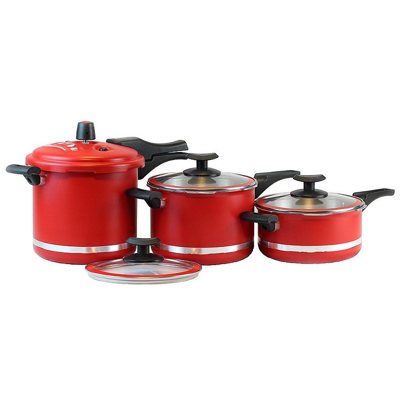 Kit de panela com panela de pressão barato onde comprar? (Economize com essas 4 recomendações confiáveis!)