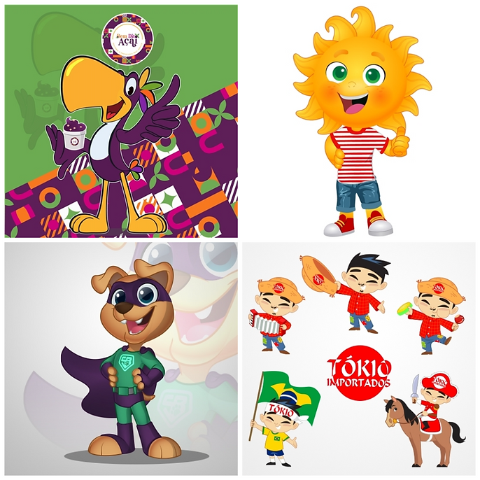 Ideias de sucesso com mascote sol (Exemplos que inspiram sua marca)