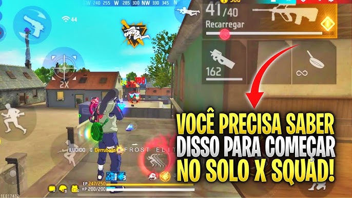 Squad ff para iniciantes? Aprenda os passos básicos rápido!